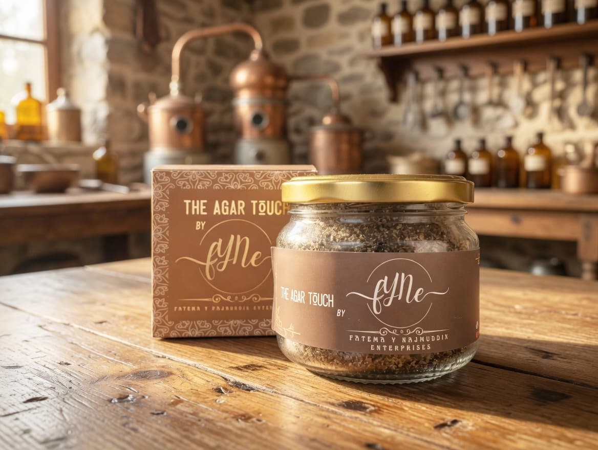 The Agar Touch | Premium Indian & Yemeni Bukhoor in Eco-Friendly Glass